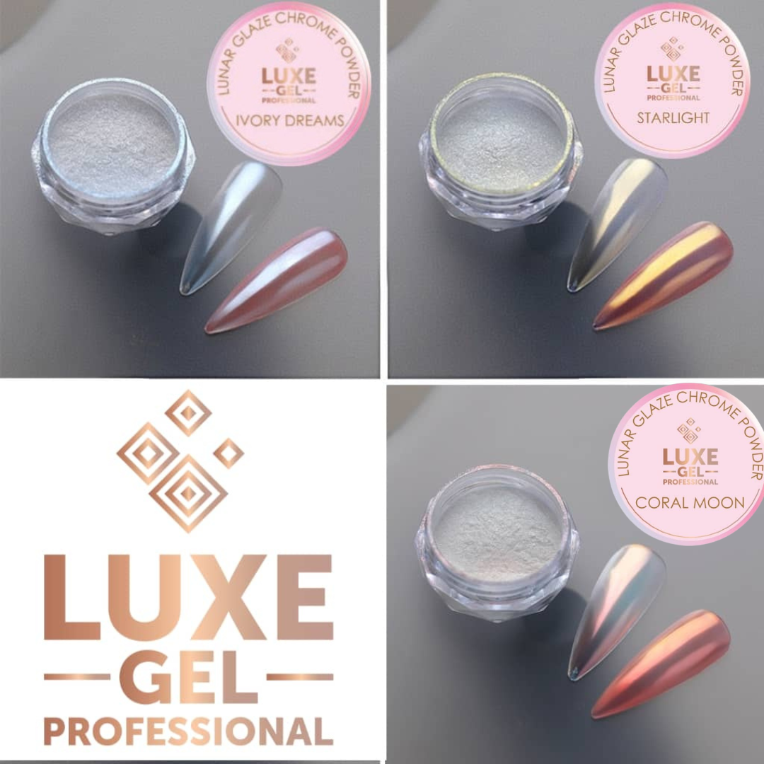 LUNAR GLAZE CHROME POWDER - IVORY DREAMS