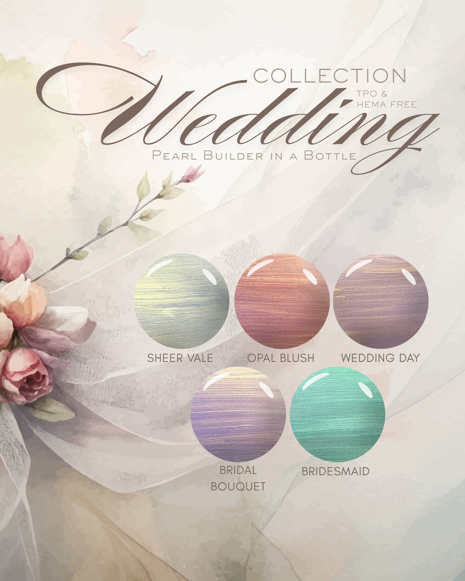WEDDING COLLECTION - PEARL BUILDER IN A BOTTLE (TPO & HEMA FREE)